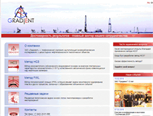 Tablet Screenshot of gradient-geo.com